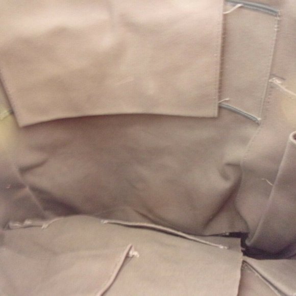 LARGE WWII CANVAS BARREL BACKPACK RUCK ROLL AWAY HAS INITIALS CF 21SI391 - Picture 9 of 12